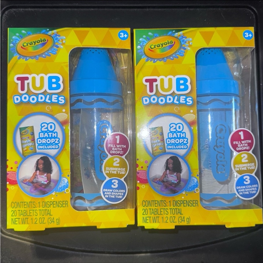 *NEW* Crayola Tub Doodles | Set of 2 - Blue